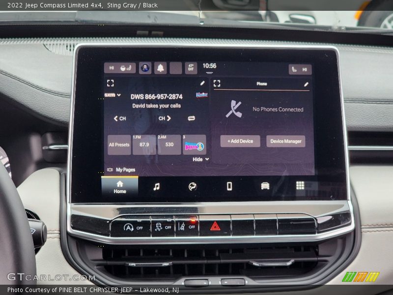 Controls of 2022 Compass Limited 4x4