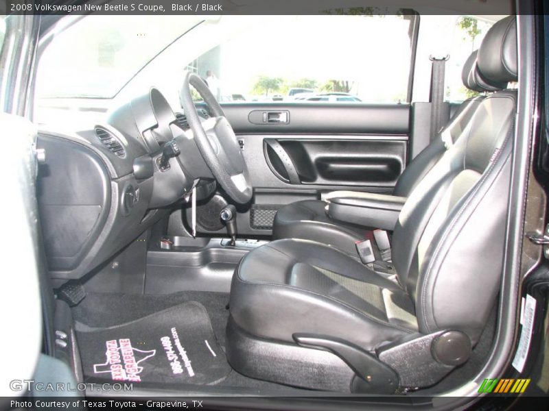 Black / Black 2008 Volkswagen New Beetle S Coupe