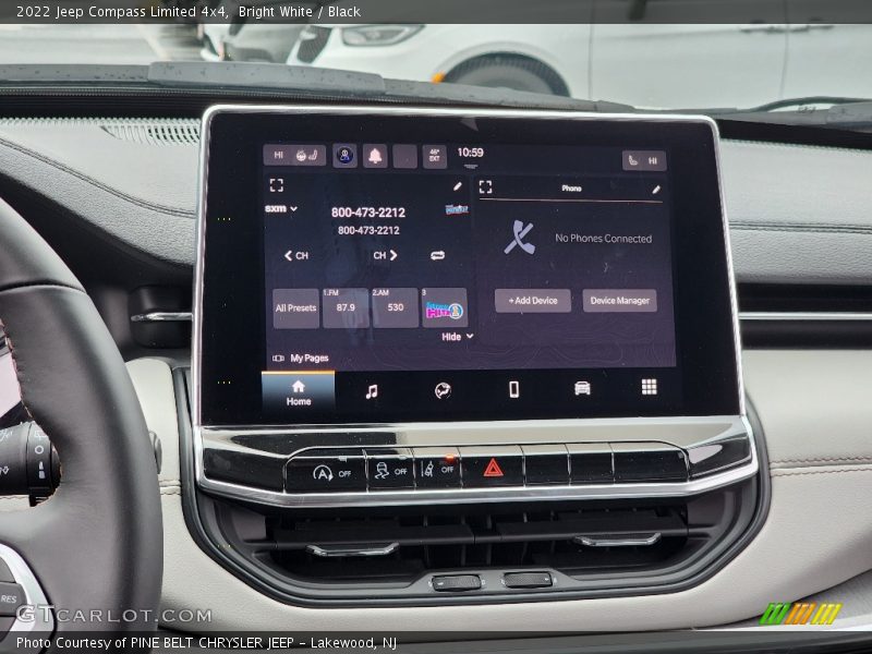 Controls of 2022 Compass Limited 4x4