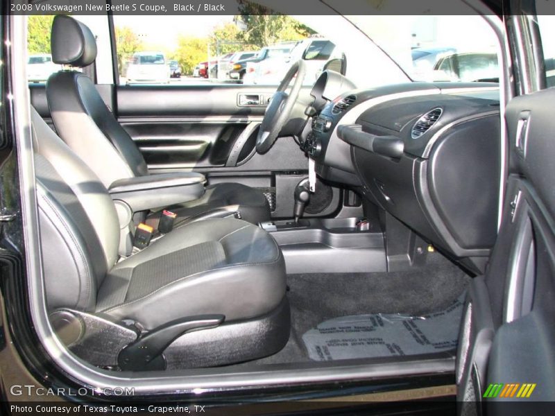 Black / Black 2008 Volkswagen New Beetle S Coupe