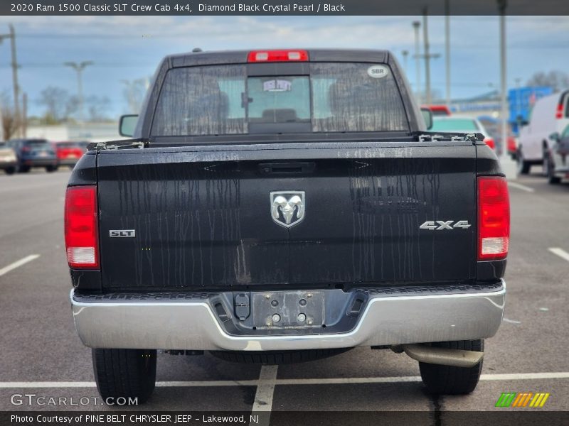 Diamond Black Crystal Pearl / Black 2020 Ram 1500 Classic SLT Crew Cab 4x4
