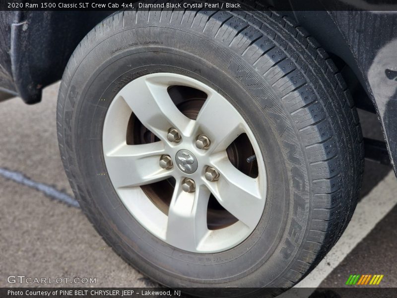 Diamond Black Crystal Pearl / Black 2020 Ram 1500 Classic SLT Crew Cab 4x4