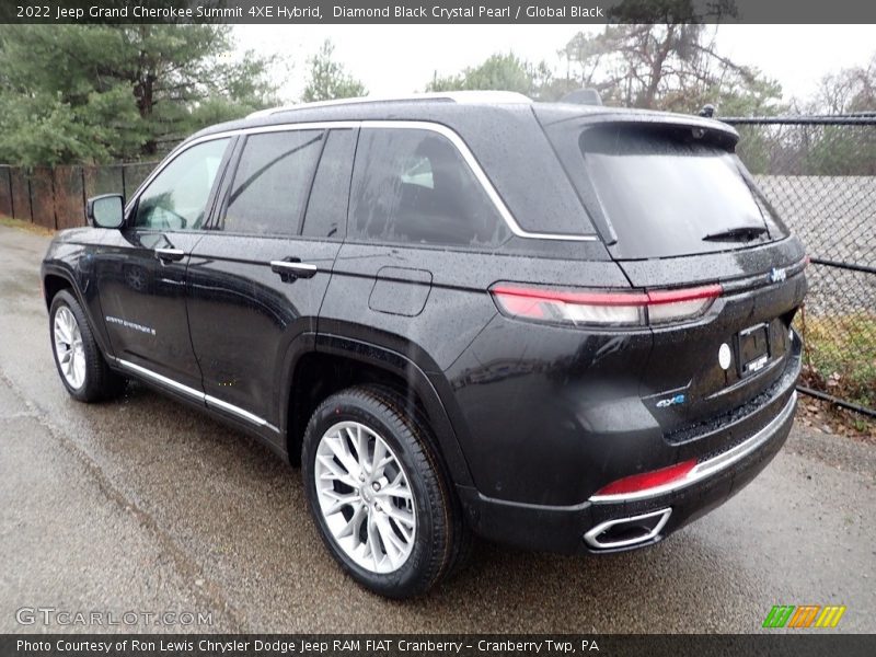 Diamond Black Crystal Pearl / Global Black 2022 Jeep Grand Cherokee Summit 4XE Hybrid