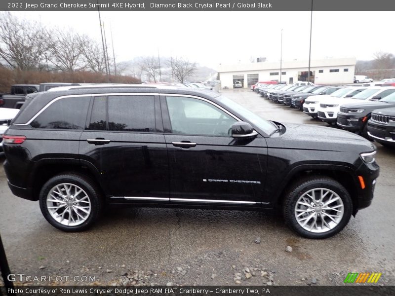 Diamond Black Crystal Pearl / Global Black 2022 Jeep Grand Cherokee Summit 4XE Hybrid