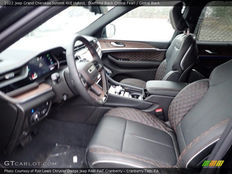 Diamond Black Crystal Pearl / Global Black 2022 Jeep Grand Cherokee Summit 4XE Hybrid
