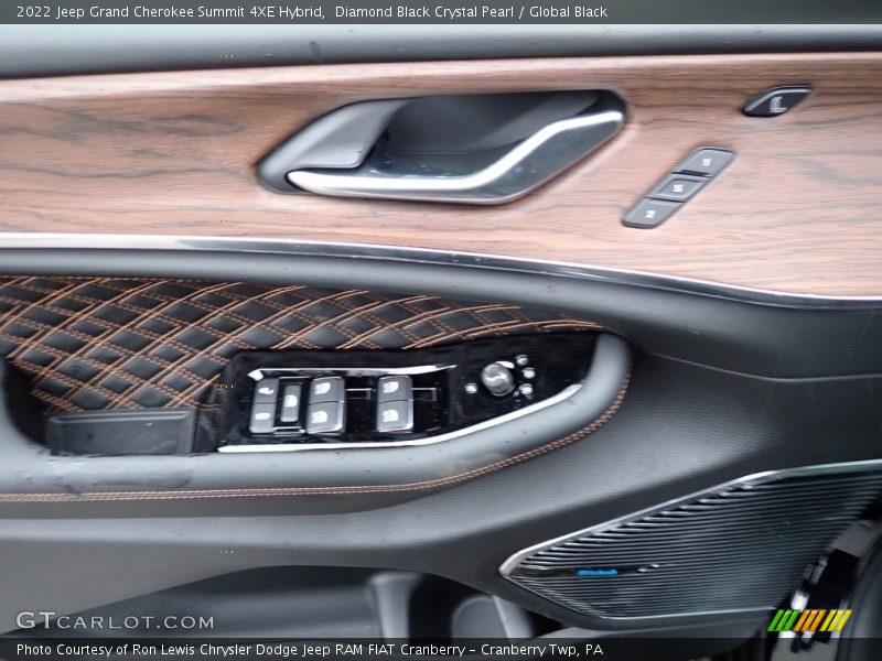 Door Panel of 2022 Grand Cherokee Summit 4XE Hybrid