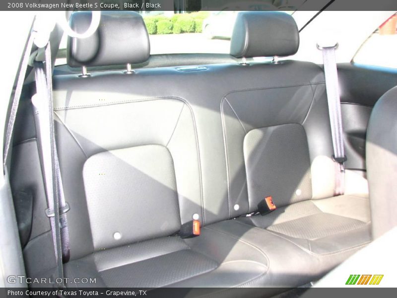 Black / Black 2008 Volkswagen New Beetle S Coupe