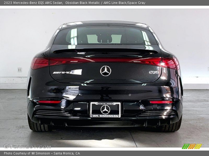 Obsidian Black Metallic / AMG Line Black/Space Gray 2023 Mercedes-Benz EQS AMG Sedan