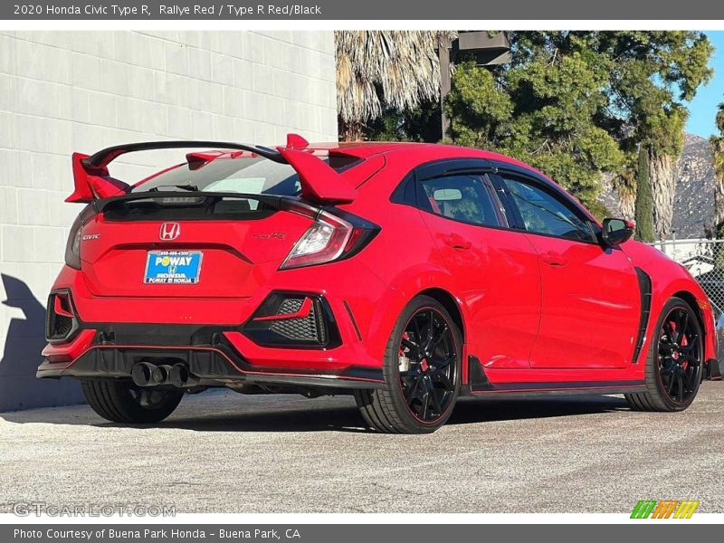 Rallye Red / Type R Red/Black 2020 Honda Civic Type R