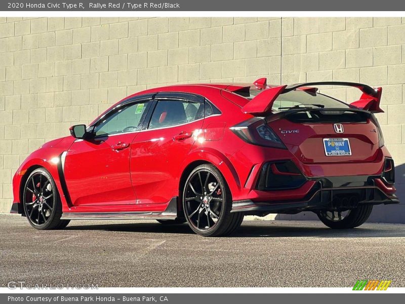 Rallye Red / Type R Red/Black 2020 Honda Civic Type R