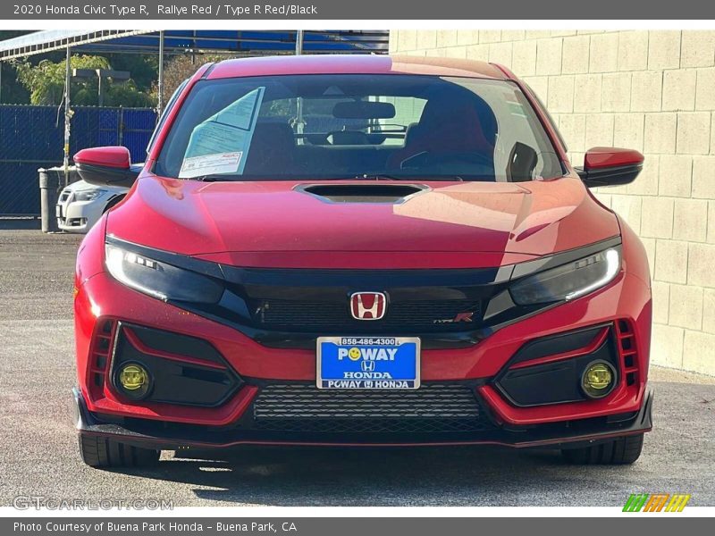 Rallye Red / Type R Red/Black 2020 Honda Civic Type R