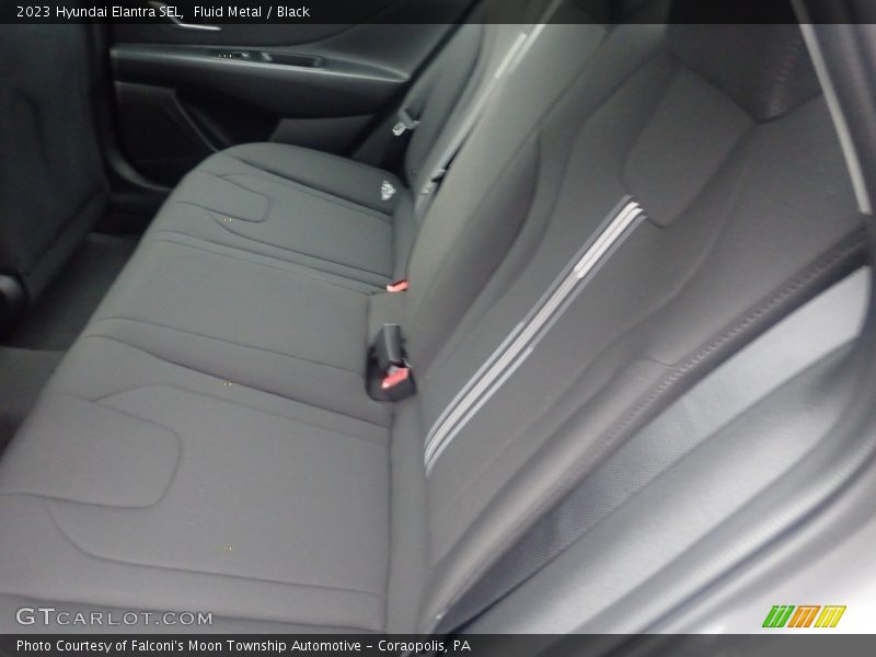 Fluid Metal / Black 2023 Hyundai Elantra SEL