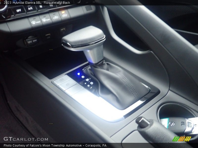 Fluid Metal / Black 2023 Hyundai Elantra SEL