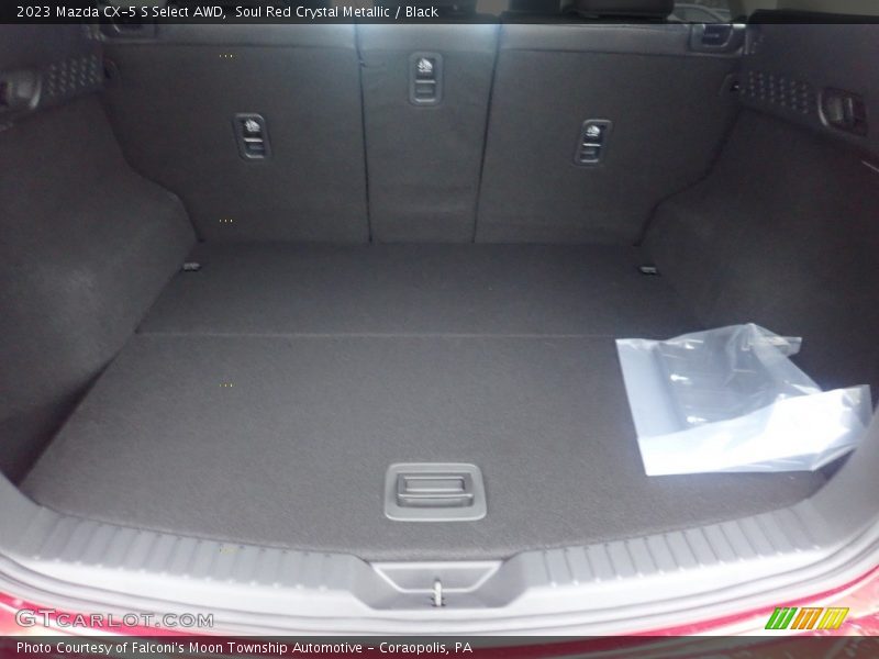 Soul Red Crystal Metallic / Black 2023 Mazda CX-5 S Select AWD