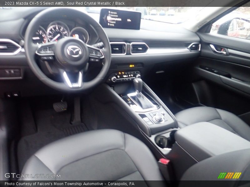 Soul Red Crystal Metallic / Black 2023 Mazda CX-5 S Select AWD