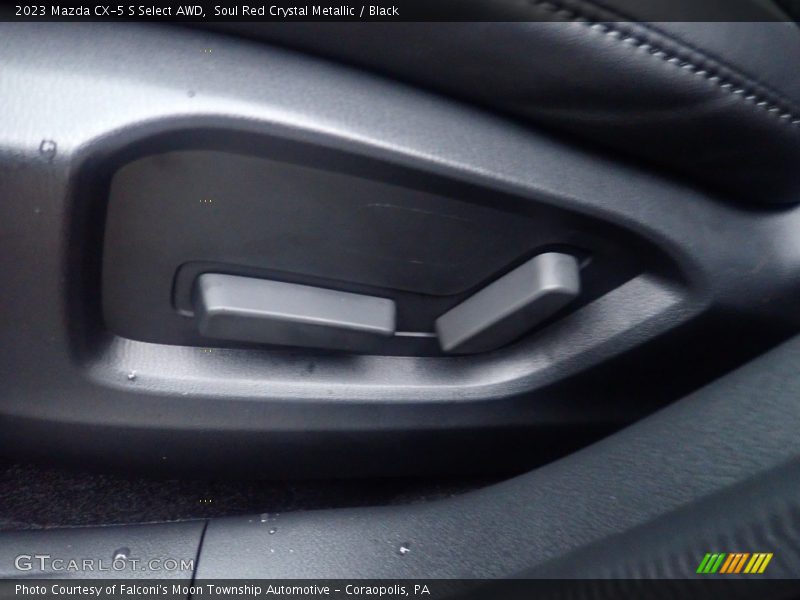 Soul Red Crystal Metallic / Black 2023 Mazda CX-5 S Select AWD