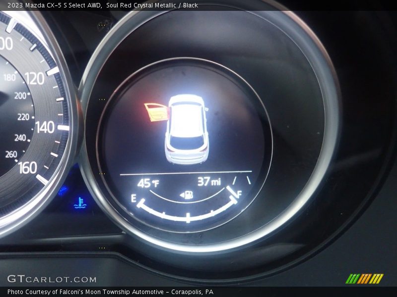 Soul Red Crystal Metallic / Black 2023 Mazda CX-5 S Select AWD