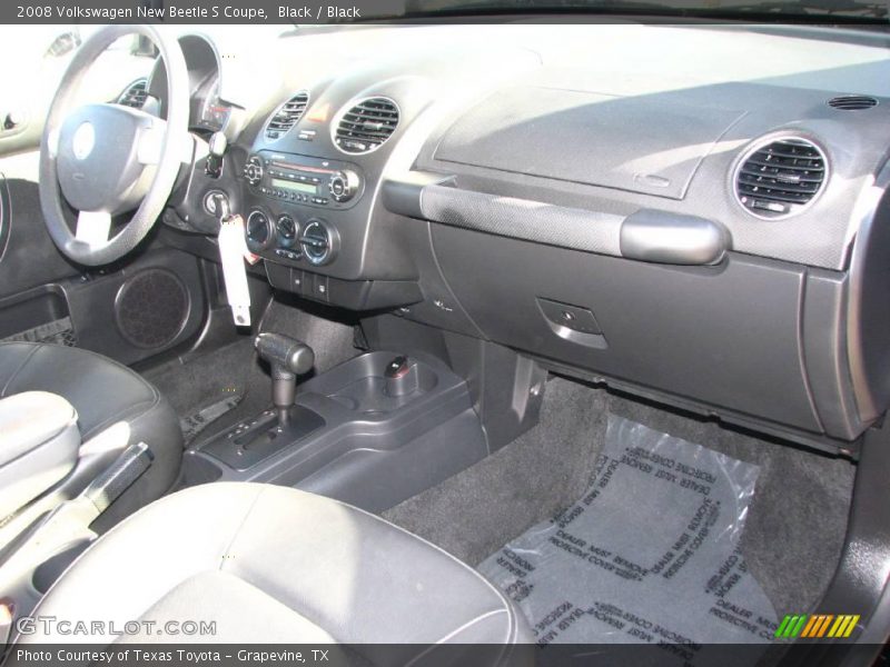 Black / Black 2008 Volkswagen New Beetle S Coupe