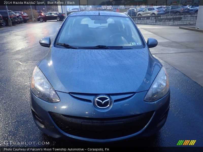 Blue Reflex / Black 2014 Mazda Mazda2 Sport