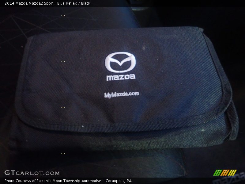 Blue Reflex / Black 2014 Mazda Mazda2 Sport