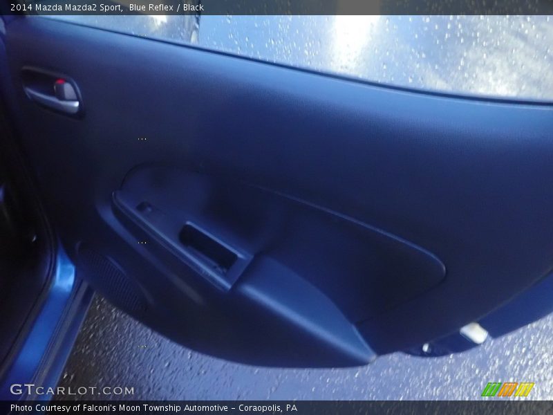 Blue Reflex / Black 2014 Mazda Mazda2 Sport