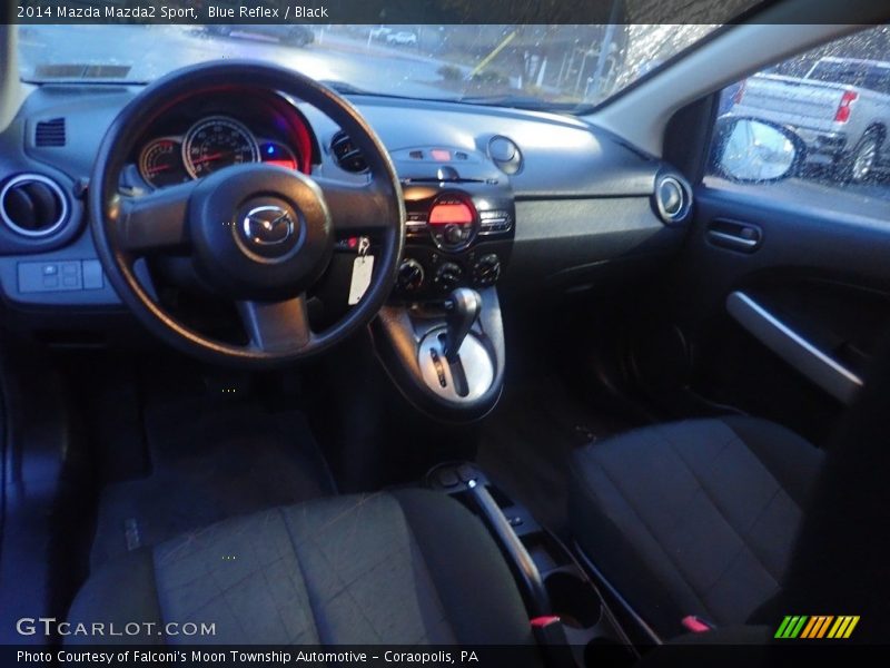 Blue Reflex / Black 2014 Mazda Mazda2 Sport