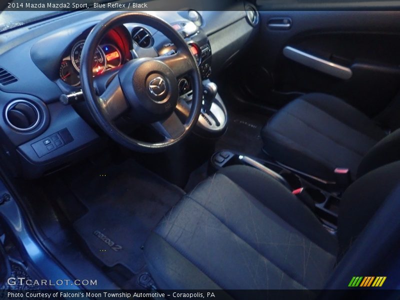 Blue Reflex / Black 2014 Mazda Mazda2 Sport