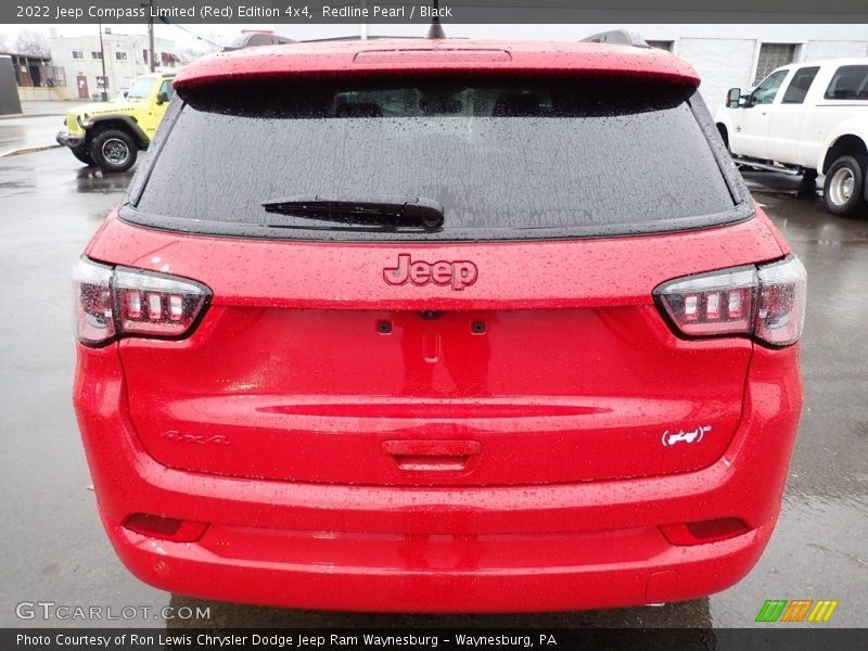 Redline Pearl / Black 2022 Jeep Compass Limited (Red) Edition 4x4