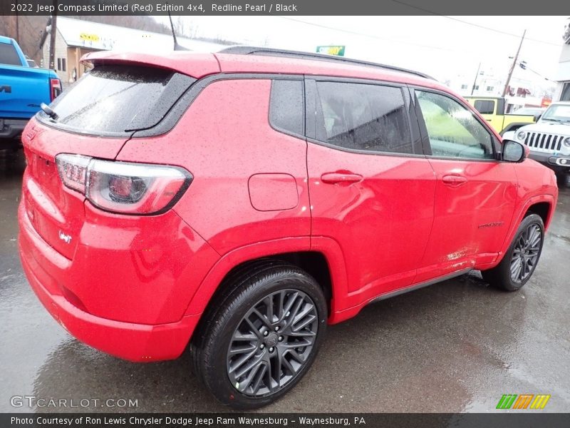 Redline Pearl / Black 2022 Jeep Compass Limited (Red) Edition 4x4