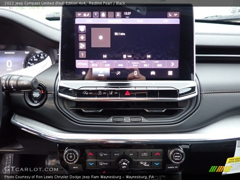 Redline Pearl / Black 2022 Jeep Compass Limited (Red) Edition 4x4