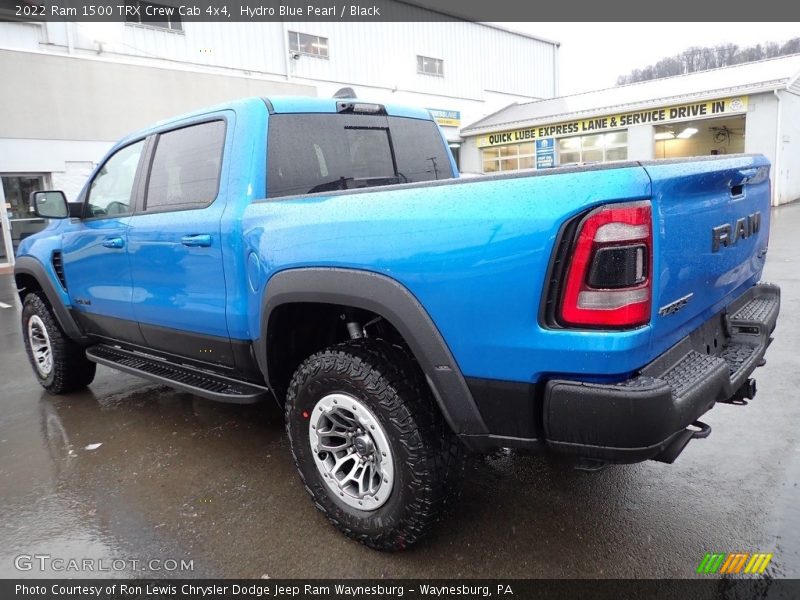 Hydro Blue Pearl / Black 2022 Ram 1500 TRX Crew Cab 4x4