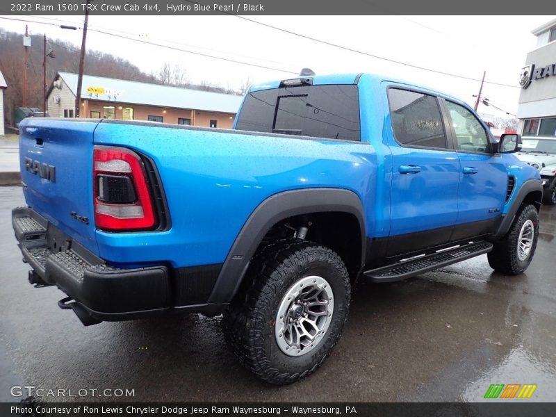 Hydro Blue Pearl / Black 2022 Ram 1500 TRX Crew Cab 4x4