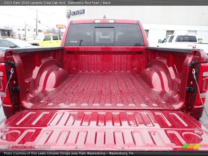 Delmonico Red Pearl / Black 2023 Ram 1500 Laramie Crew Cab 4x4