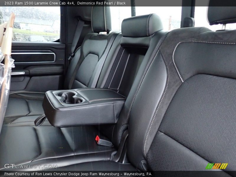 Rear Seat of 2023 1500 Laramie Crew Cab 4x4