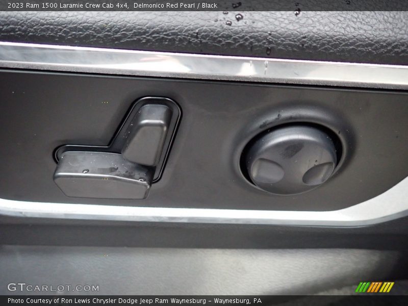 Delmonico Red Pearl / Black 2023 Ram 1500 Laramie Crew Cab 4x4