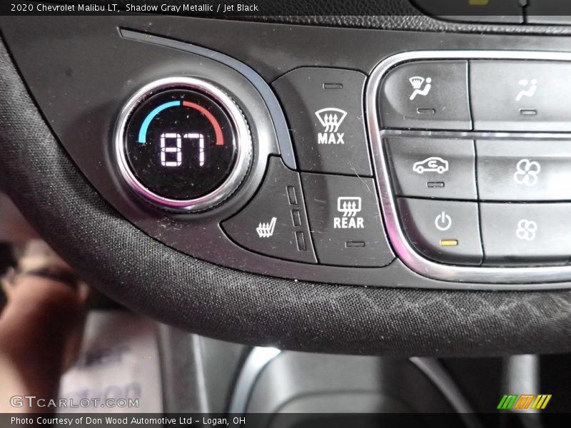 Shadow Gray Metallic / Jet Black 2020 Chevrolet Malibu LT