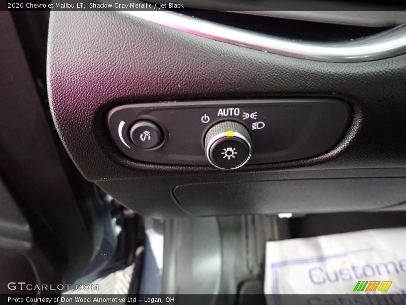 Shadow Gray Metallic / Jet Black 2020 Chevrolet Malibu LT