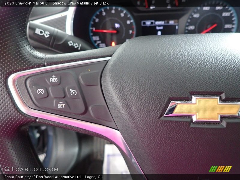 Shadow Gray Metallic / Jet Black 2020 Chevrolet Malibu LT