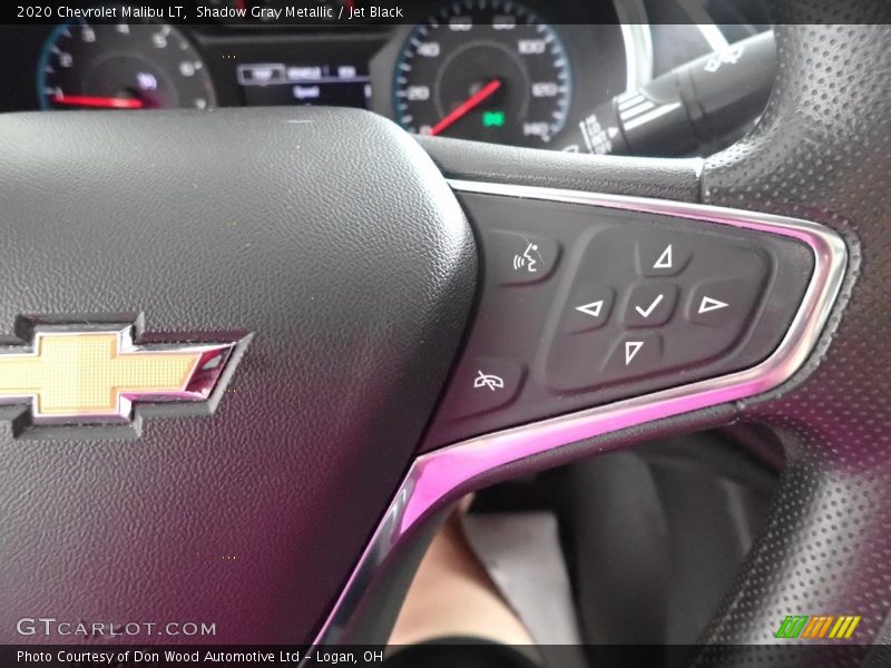 Shadow Gray Metallic / Jet Black 2020 Chevrolet Malibu LT