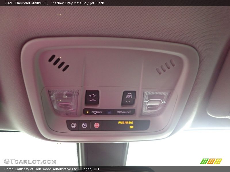 Shadow Gray Metallic / Jet Black 2020 Chevrolet Malibu LT