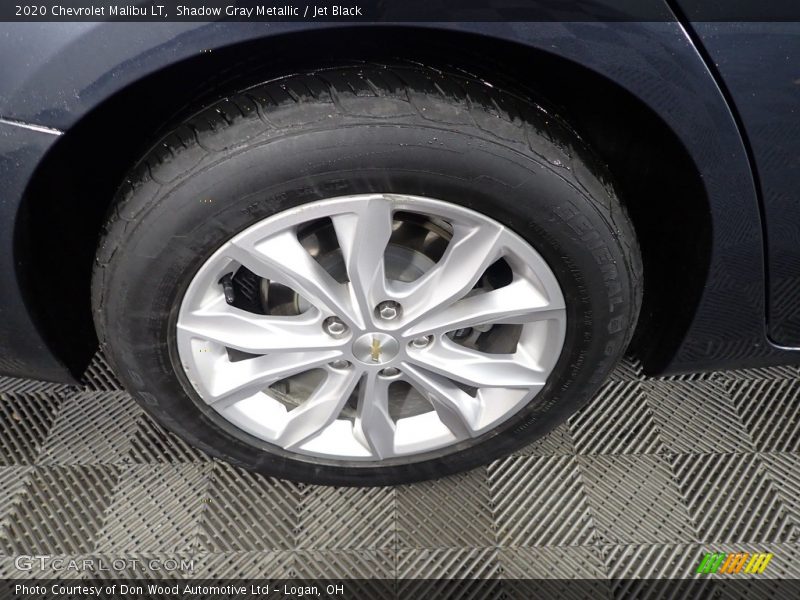 Shadow Gray Metallic / Jet Black 2020 Chevrolet Malibu LT