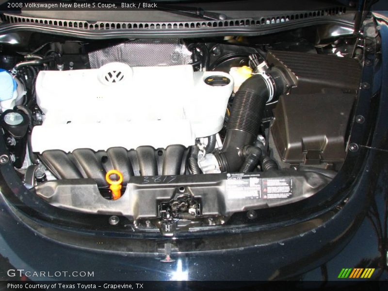 Black / Black 2008 Volkswagen New Beetle S Coupe