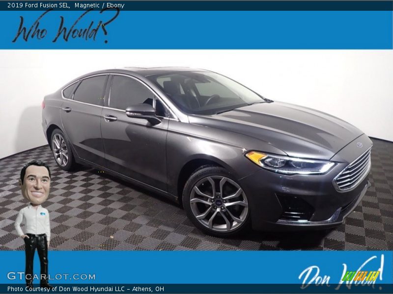 Magnetic / Ebony 2019 Ford Fusion SEL