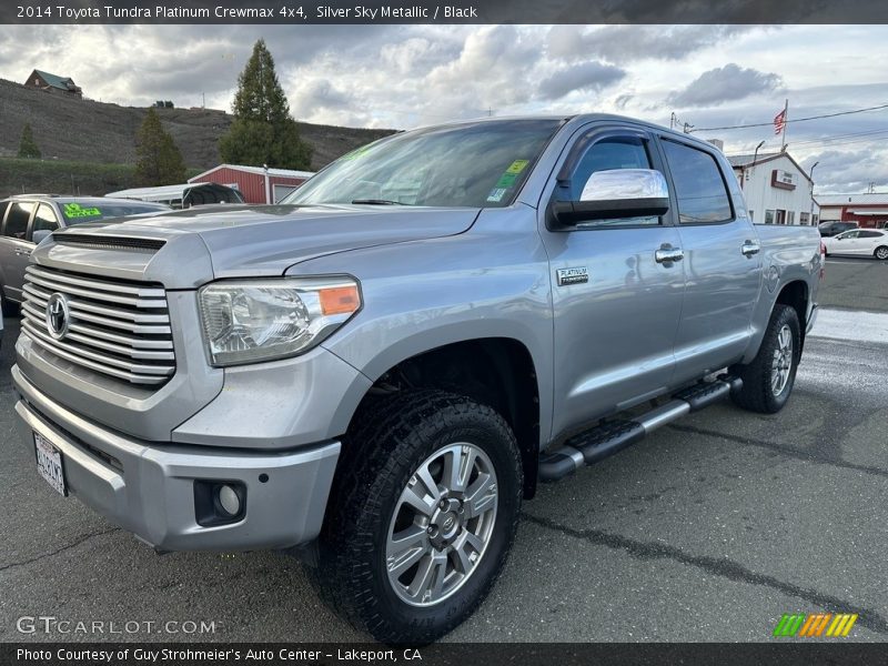 Front 3/4 View of 2014 Tundra Platinum Crewmax 4x4