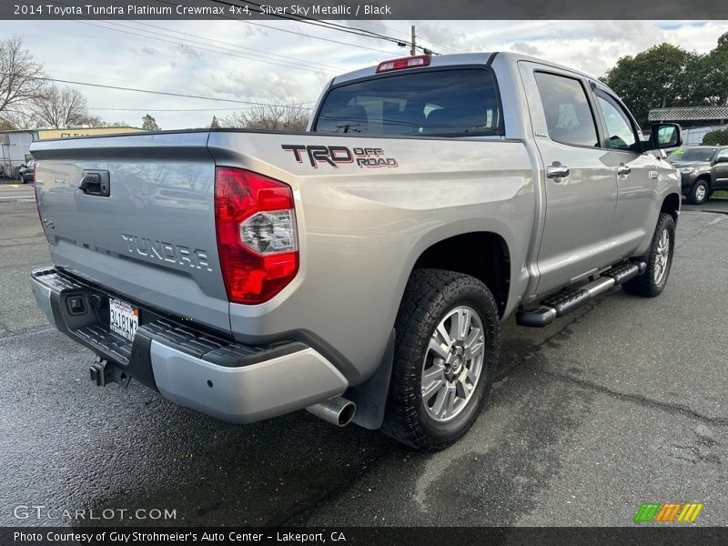  2014 Tundra Platinum Crewmax 4x4 Silver Sky Metallic