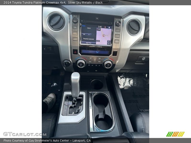 Controls of 2014 Tundra Platinum Crewmax 4x4