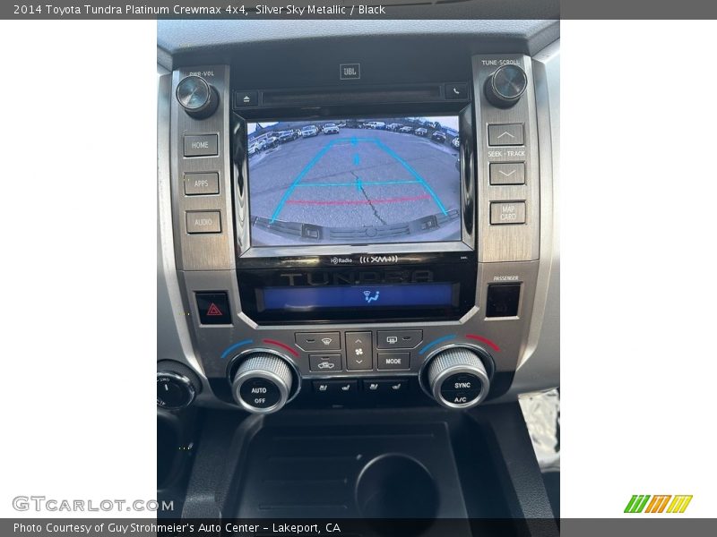 Controls of 2014 Tundra Platinum Crewmax 4x4