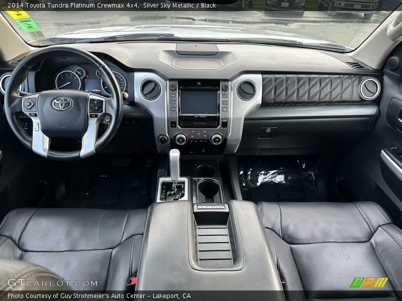  2014 Tundra Platinum Crewmax 4x4 Black Interior