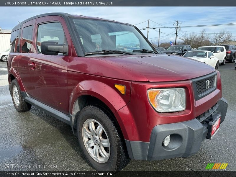Tango Red Pearl / Gray/Blue 2006 Honda Element EX-P AWD