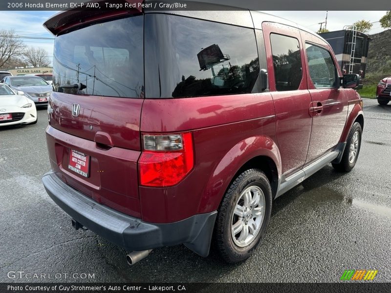 Tango Red Pearl / Gray/Blue 2006 Honda Element EX-P AWD